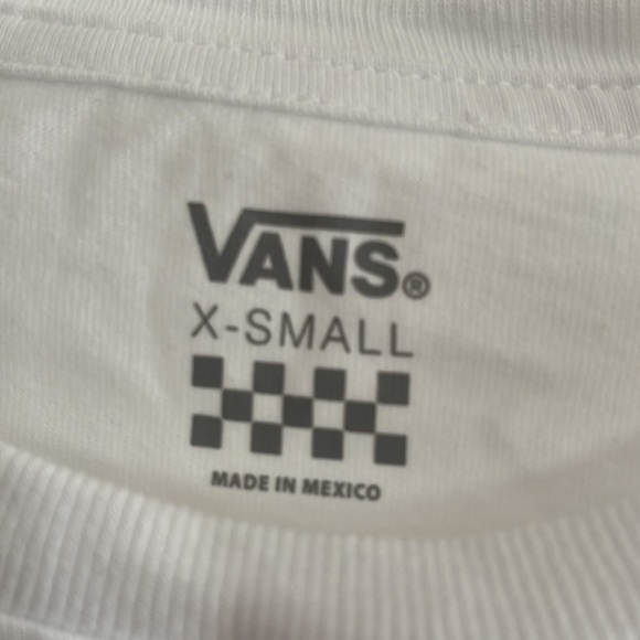 NWOT Vans cotton long-sleeve shirt with floral print - Picture 4 of 6